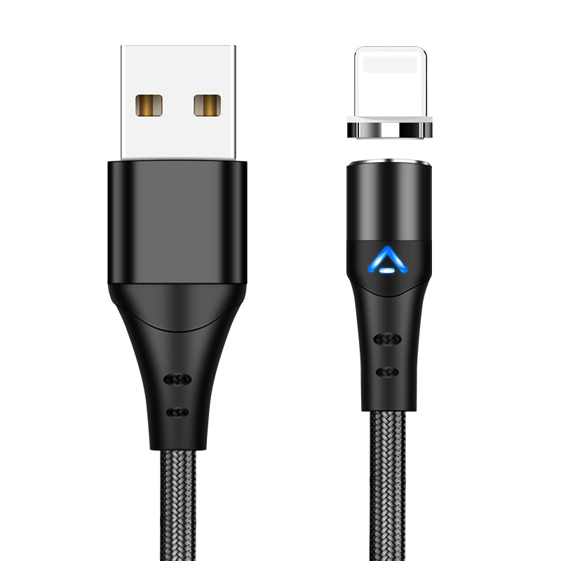 Magnetic Fast Charging Cable (Snap Connect - LED Indicator - One Hand USe)